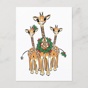 Holiday Giraffes