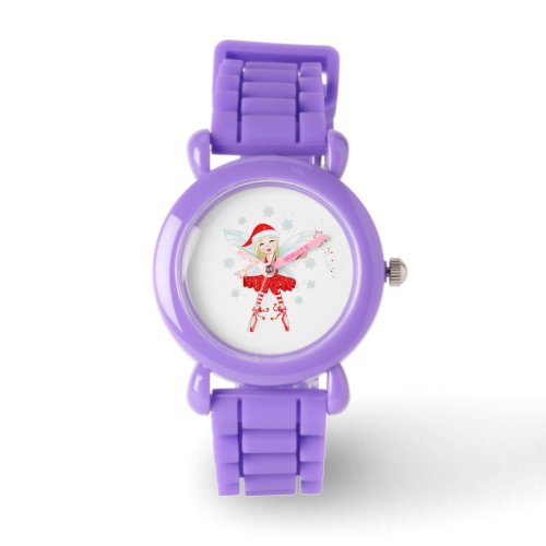 Holiday Glitter Kids WatchChristmas Fairy Watch