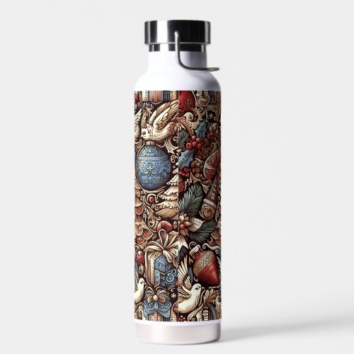 Holiday Glow Christmas Water Bottle