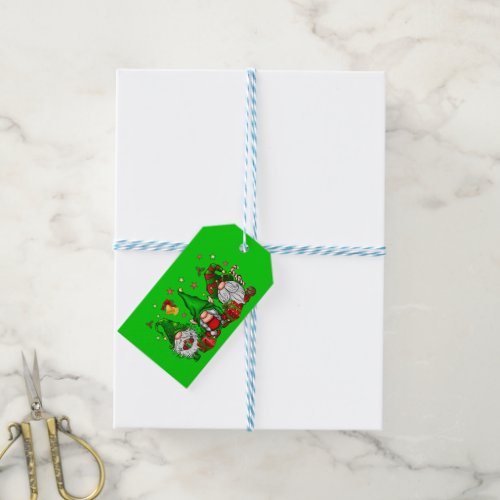 Holiday Gnomes Gift Tags
