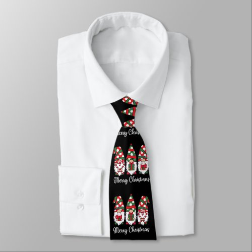 Holiday Gnomes Neck Tie