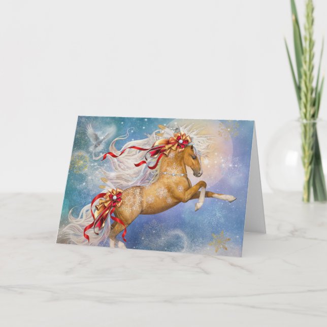 "Holiday Gold" Holiday Geeting Card (Front)