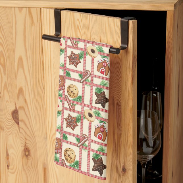 Holiday Goodies Kitchen Towel (Thirds Fold)