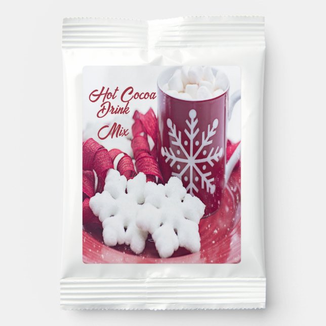 Holiday Gourmet Hot Cocoa Drink Mix  (Front)