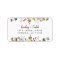 Holiday Greenery Christmas Return Address