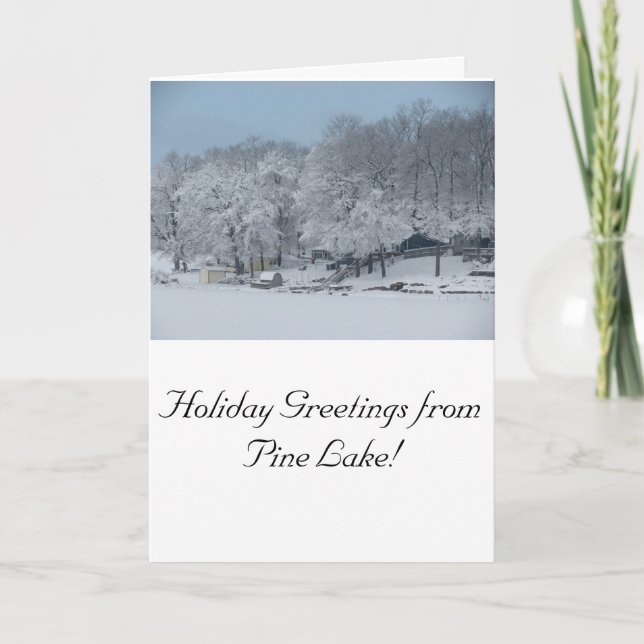 Holiday Greeting Card (Front)