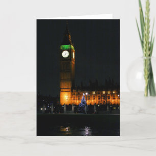 Holiday Greeting Card: Big Ben Christmas Card