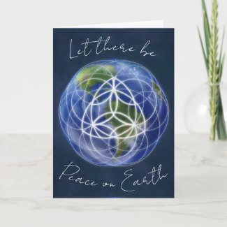 Holiday Greeting Card, “Let There Be Peace” Card