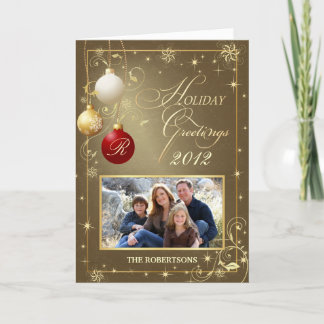 Holiday Greeting Cards - Family Photo Template