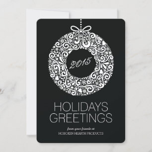 Holiday Greetings 2015 Business Holiday Greetings Card
