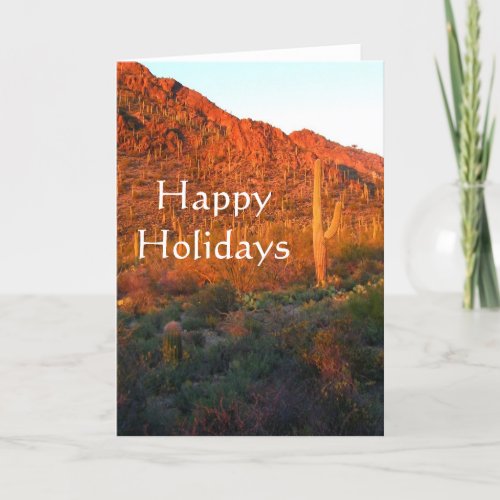 Holiday greetings from Arizona