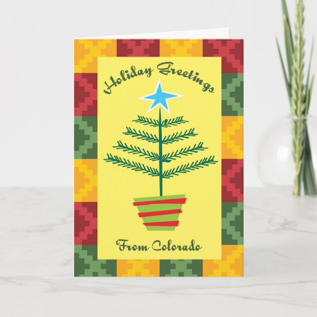 Holiday Greetings From Colorado (Front)