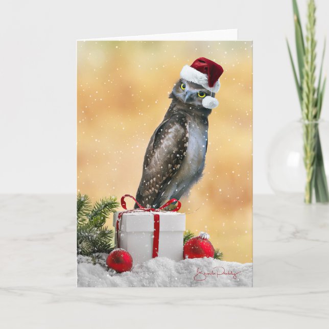 Holiday Greetings from Oliver - Folded 5x7 Card (Front)