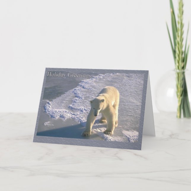 Holiday Greetings - Polar Bear (Front)
