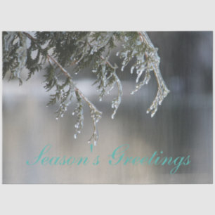 Holiday Greetings Tissue Paper