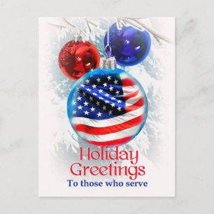 Holiday Greetings to Military Troops, Christmas