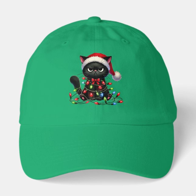 Holiday Grumpy Cat Hat (Front)