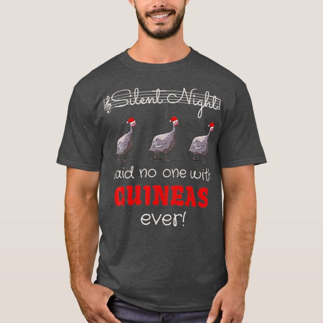 Holiday Guinea Hen Fowl Guineafowl Farm  for T-Shirt (Front)