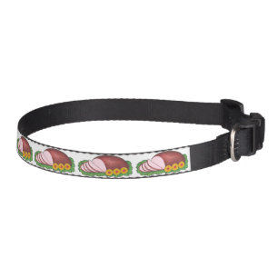 Holiday Ham Christmas Easter Dinner Dog Collar