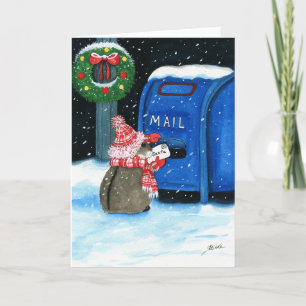 Holiday Hamster Santa Letter by Bihrle