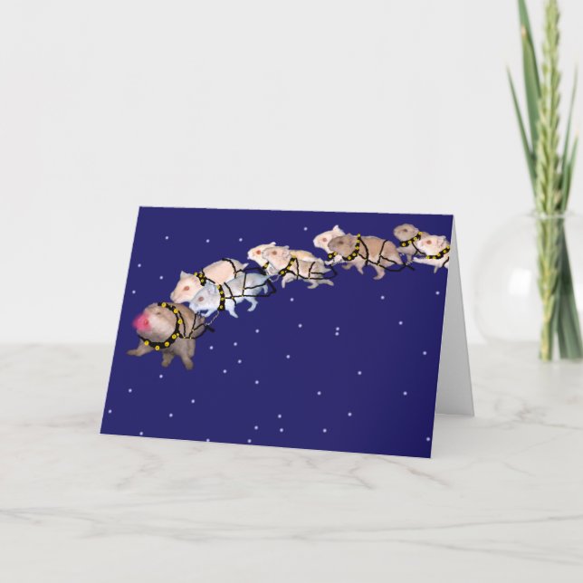 Holiday Hamsters Card (Front)