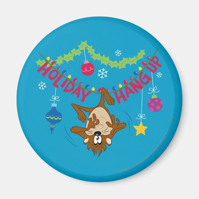Holiday Hang Up Magnet (Front)