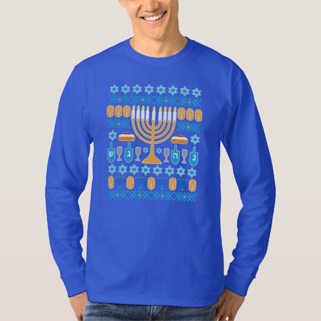 Holiday Hanukkah T-Shirt (Front)