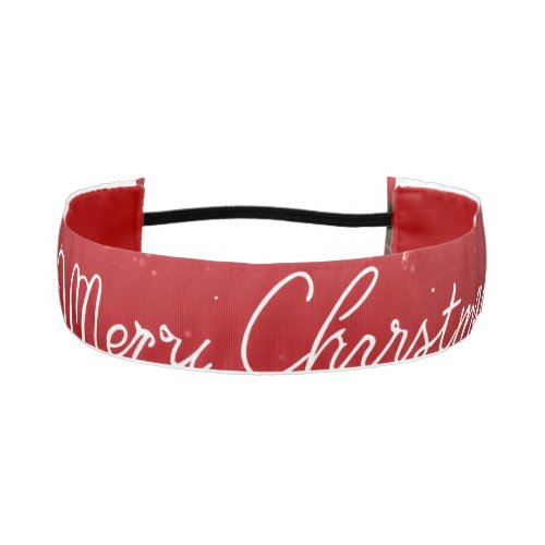 Holiday Harmony Christmas_themed Non_Slip Headban Athletic Headband