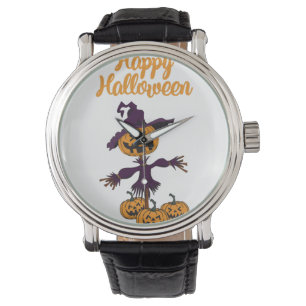 Holiday Hippo Halloween Witch Hippo Watch