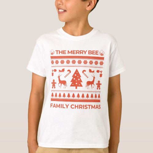 Holiday Hive Christmas  T_Shirt