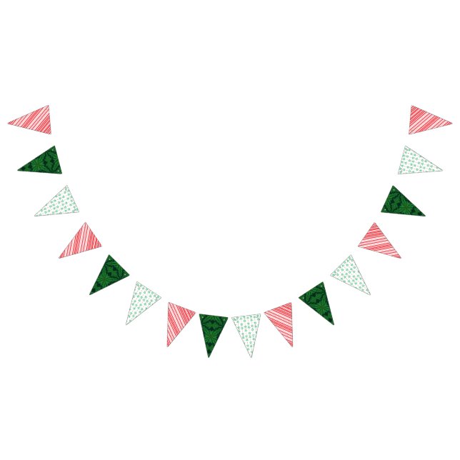Holiday Hodgepodge Triangle Bunting Banner (All)