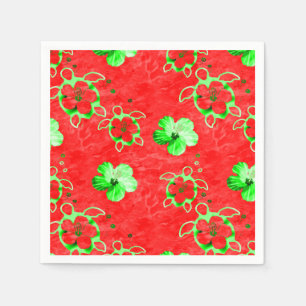 Holiday Honu Turtles Napkins