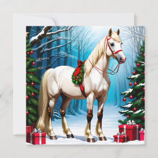 Holiday Horse Christmas Card