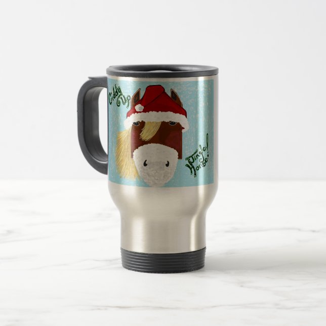 Holiday  Horse Mug (Front Left)