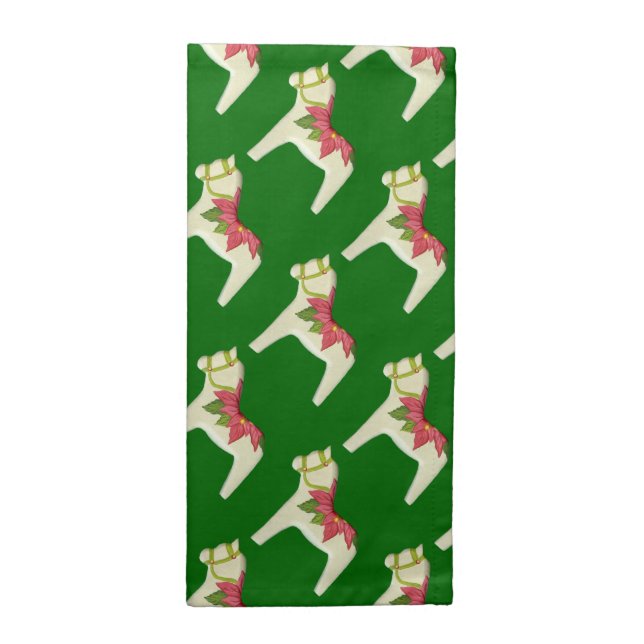 Holiday Horse Napkins (Half Fold)