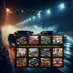 Holiday Hot Rods Through Time 20XX Calendar<br><div class="desc">Experience a journey through the year with a collection of beautifully designed hot rods, each embodying a different holiday. These high-performance machines blend classic automotive craftsmanship with seasonal charm, from pastel Easter rides to fiery Independence Day cruisers. Every image captures the excitement of celebration, with stunning backdrops and intricate detailing....</div>
