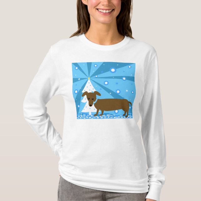 Holiday Hotdog T-Shirt (Front)