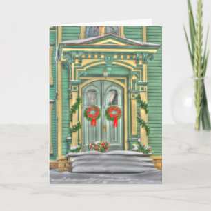 Holiday House Card