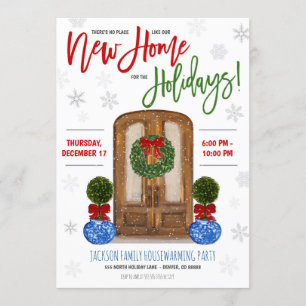 Holiday Housewarming Party Invitation