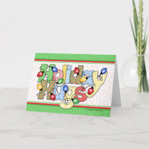 "Holiday Hugs" Christmas Card