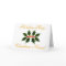 Holiday Hugs Christmas Kisses Holly Christmas Card
