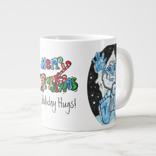 Holiday Hugs Yeti~speciality mug