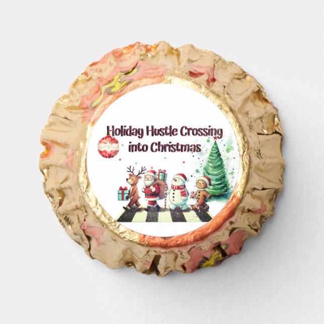 Holiday Hustle Crossing Hershey's Candy Favors (Front)