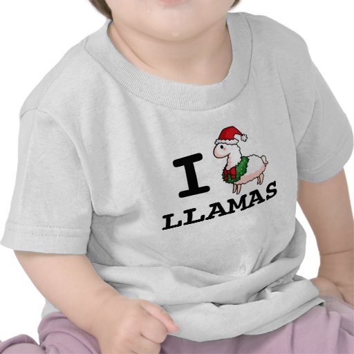 Holiday I Llama Llamas T-Shirt