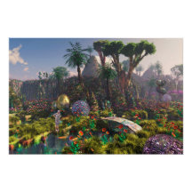 Holiday in Paradise - by Jurgen Ziewe Canvas Print