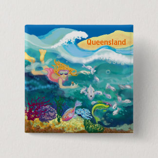 Holiday in tropical Queensland Button