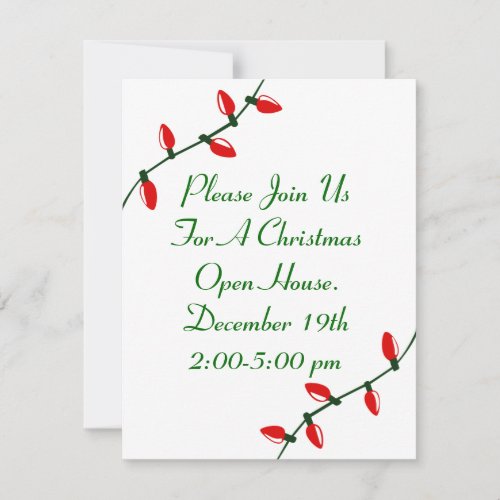 Holiday Invitation