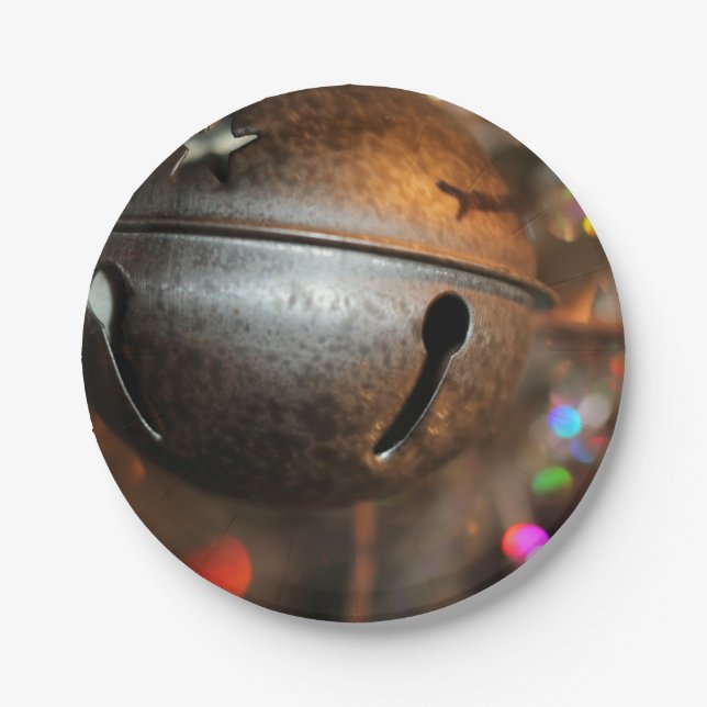 Holiday jingle paper plates (Front)