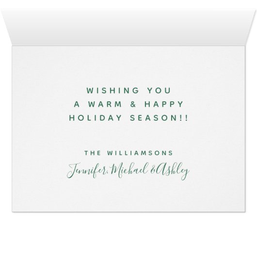 Holiday Joy | Merry Little Christmas (Inside Horizontal (Bottom))