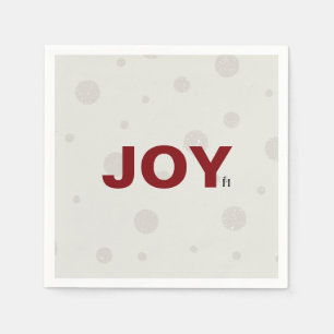 HOLIDAY JOY PAPERPLATES PAPER PLATES NAPKINS